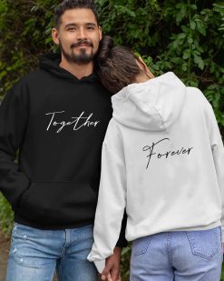 Özel Baskılı Beyaz / Siyah Sweatshirt
